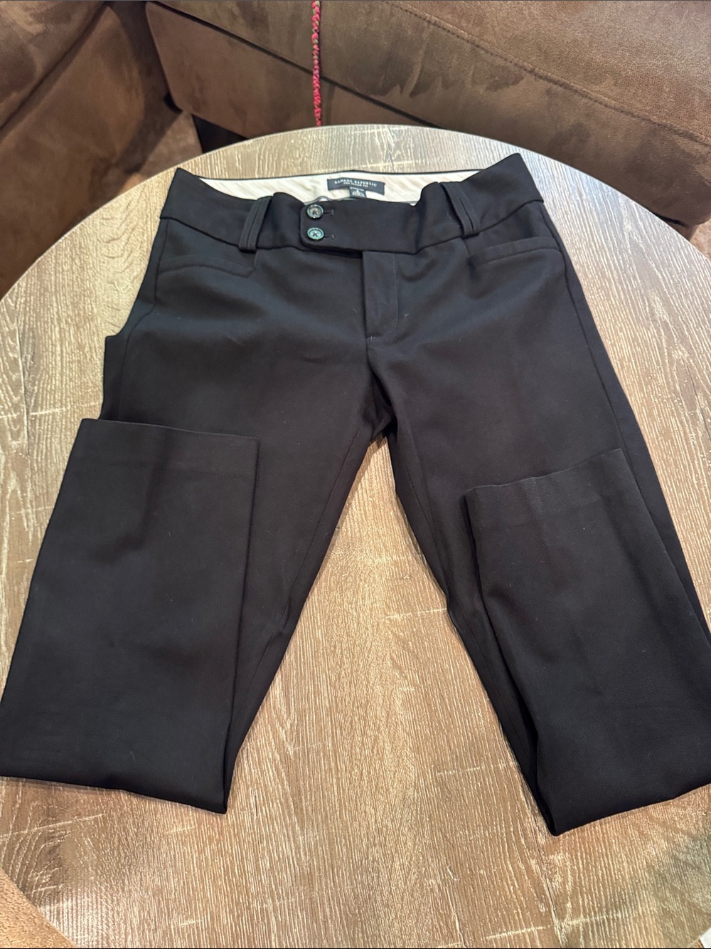 Banana Republic Black Dress Pants - Straight Leg